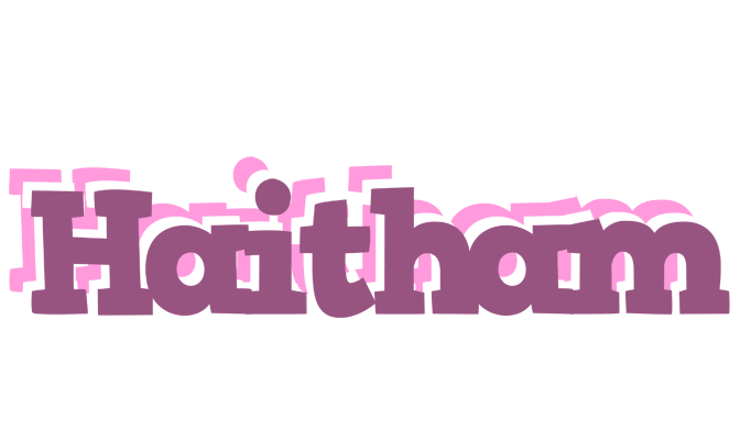 Haitham relaxing logo