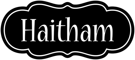 Haitham welcome logo