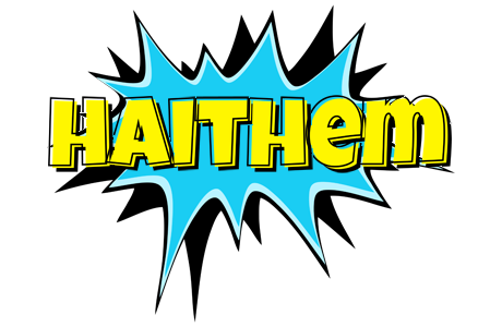 Haithem amazing logo