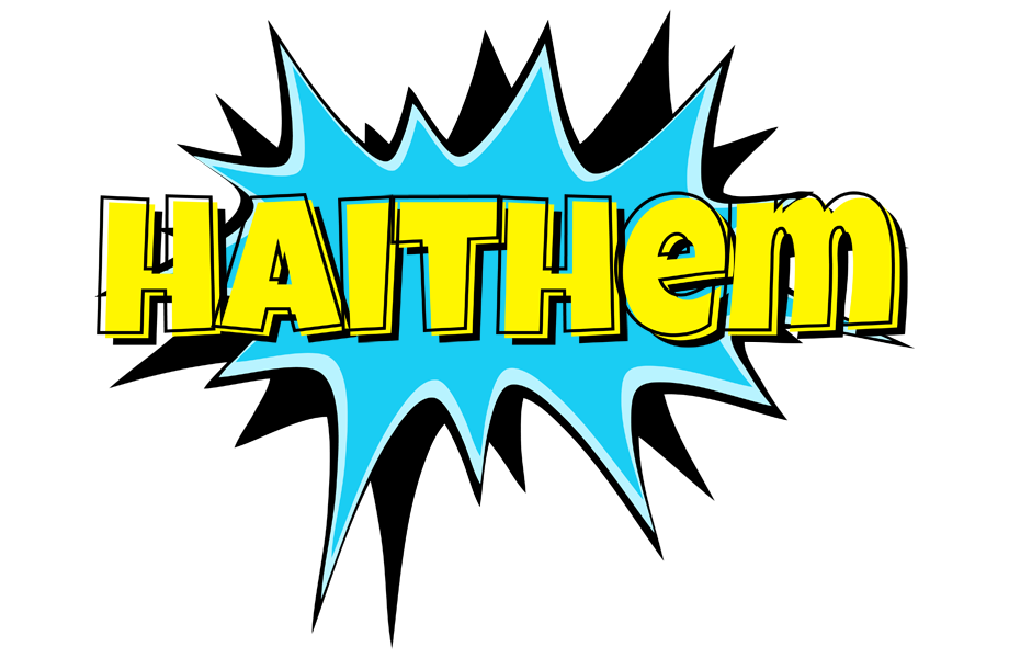 Haithem amazing logo