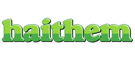 Haithem apple logo
