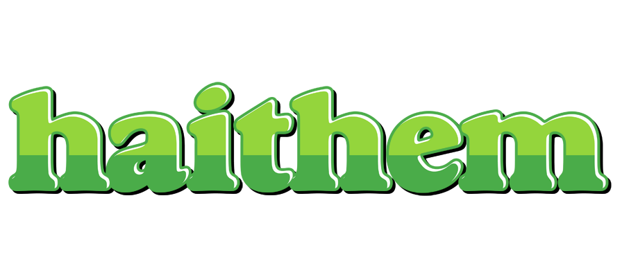 Haithem apple logo
