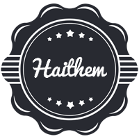 Haithem badge logo