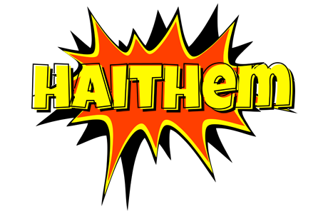 Haithem bazinga logo