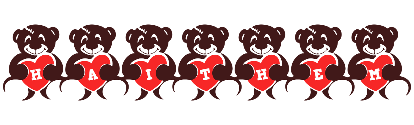 Haithem bear logo