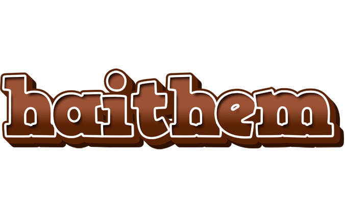 Haithem brownie logo