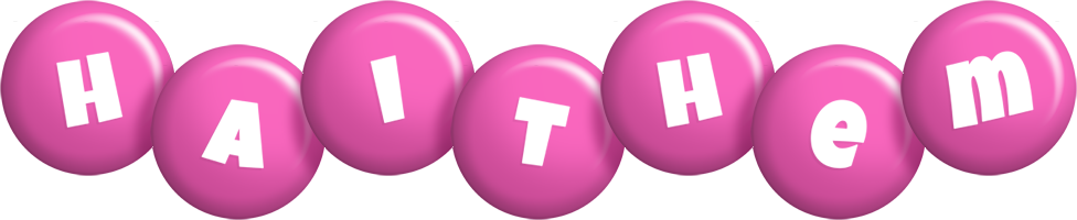 Haithem candy-pink logo