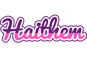 Haithem cheerful logo