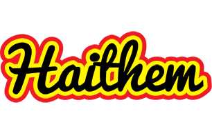 Haithem flaming logo
