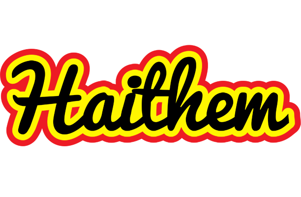 Haithem flaming logo