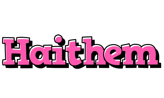 Haithem girlish logo