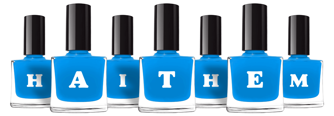 Haithem glossy logo