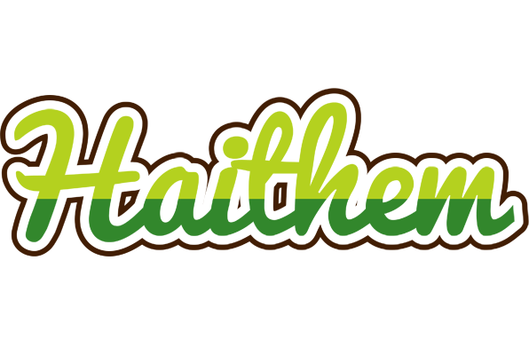 Haithem golfing logo