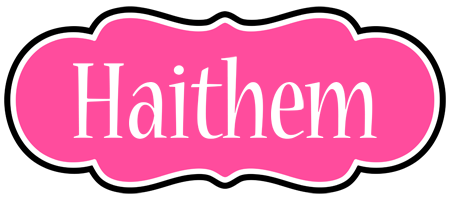 Haithem invitation logo