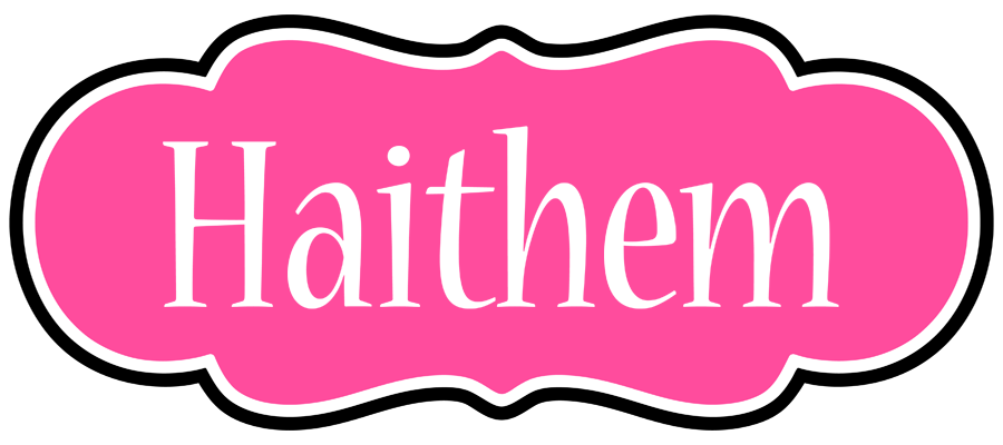 Haithem invitation logo