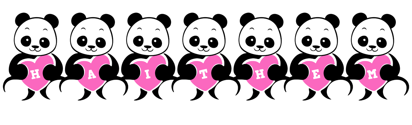 Haithem love-panda logo