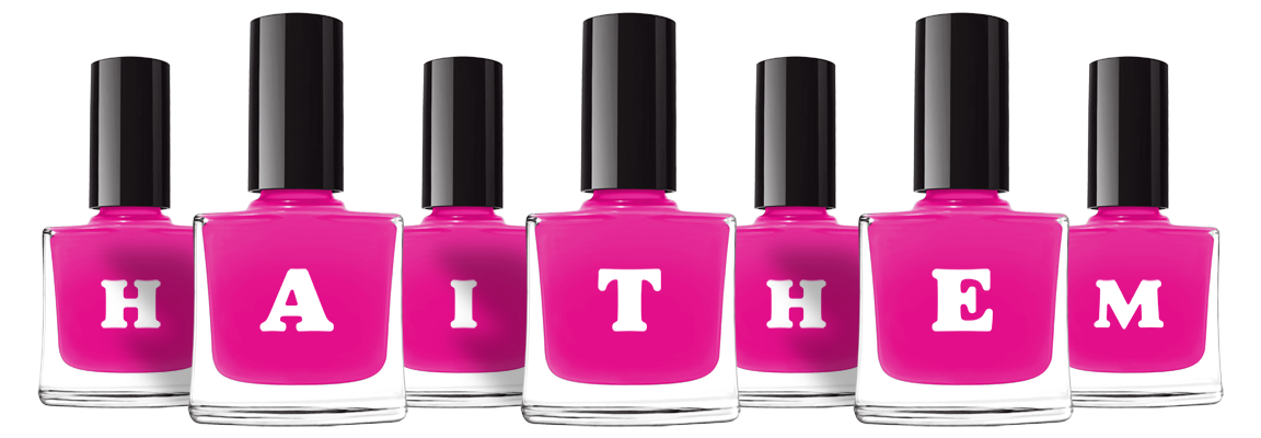 Haithem nails logo