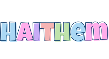 Haithem pastel logo