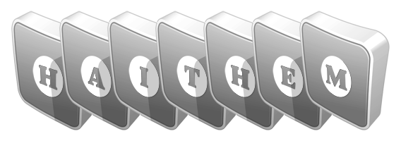 Haithem silver logo