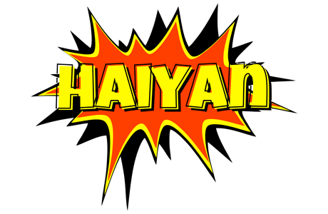 Haiyan bazinga logo