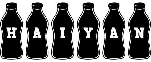 Haiyan bottle logo