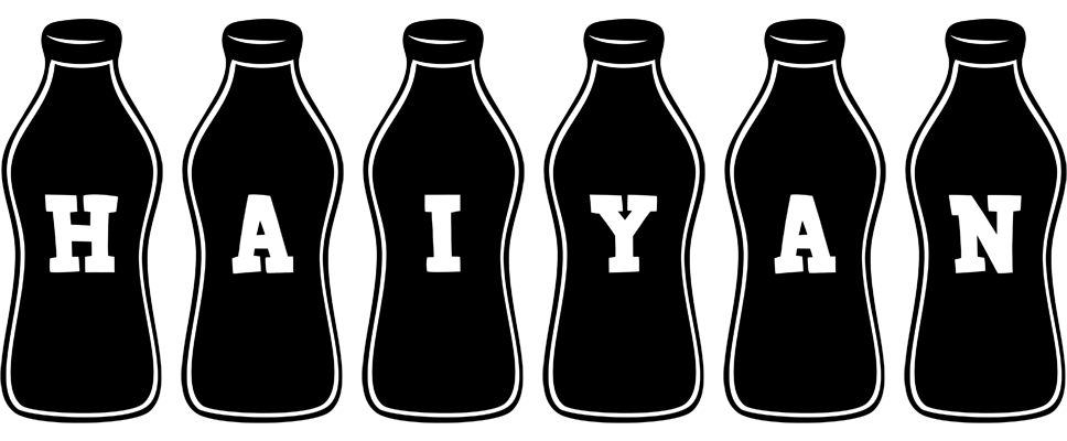 Haiyan bottle logo