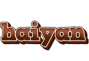 Haiyan brownie logo