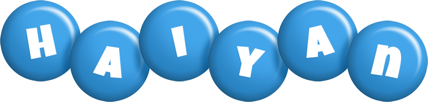 Haiyan candy-blue logo