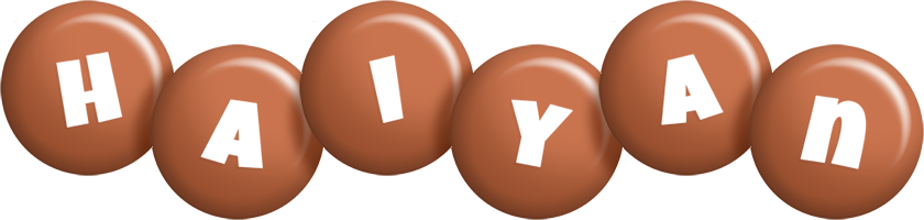 Haiyan candy-brown logo