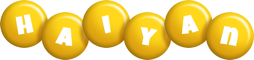 Haiyan candy-yellow logo