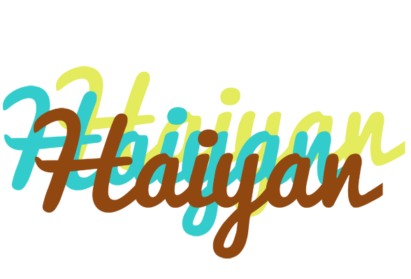 Haiyan cupcake logo