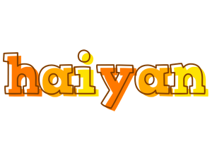 Haiyan desert logo