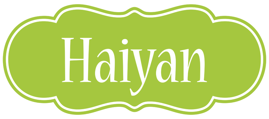 Haiyan family logo