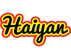 Haiyan flaming logo