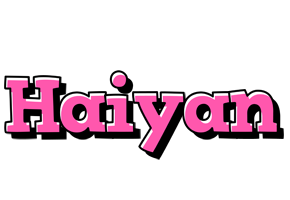 Haiyan girlish logo