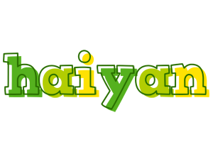 Haiyan juice logo