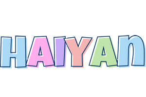 Haiyan pastel logo