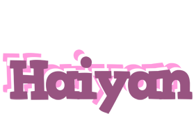 Haiyan relaxing logo