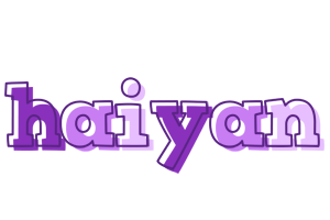 Haiyan sensual logo