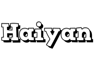 Haiyan snowing logo