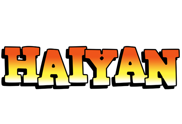 Haiyan sunset logo