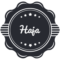 Haja badge logo