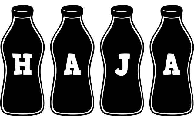 Haja bottle logo