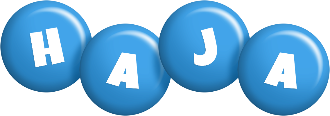 Haja candy-blue logo