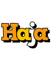 Haja cartoon logo