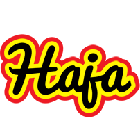 Haja flaming logo