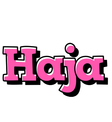 Haja girlish logo