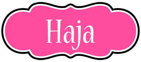 Haja invitation logo