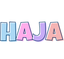 Haja pastel logo