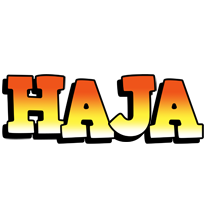 Haja sunset logo